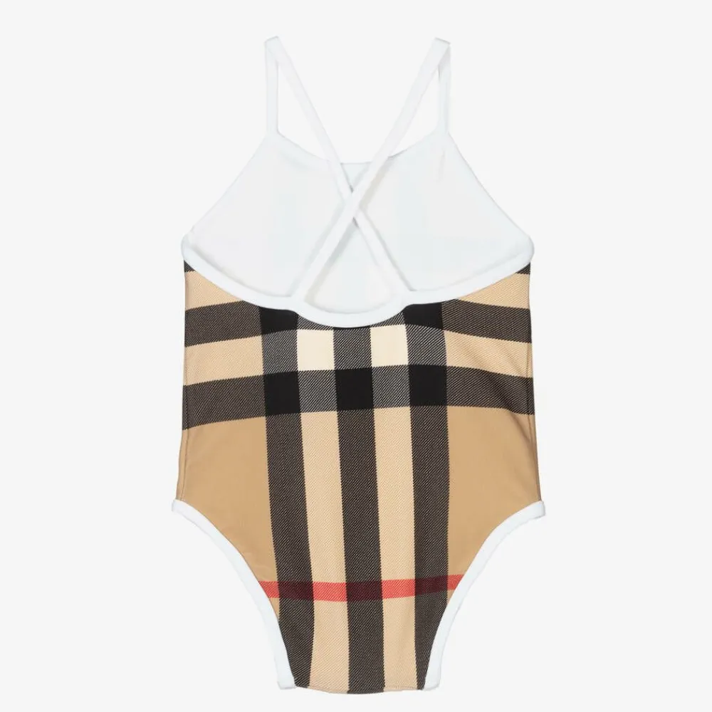 Burberry Swimwear*Oversized Check Baby Swimsuit