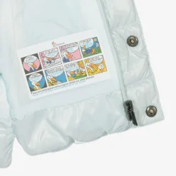 Moncler Enfant Coats & Jackets*Pale Blue Bernard Down Padded Gilet