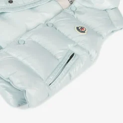 Moncler Enfant Coats & Jackets*Pale Blue Bernard Down Padded Gilet