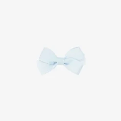 Peach Ribbons Hair Accessories*Pale Blue Bow Hair Clip (7cm)