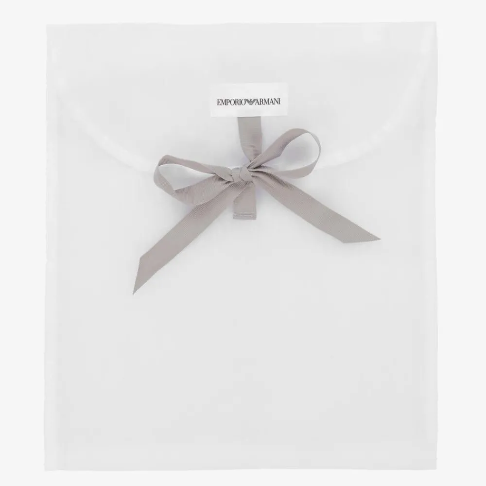 Emporio Armani Gifts*Pale Blue Cotton Baby Nest (71cm)