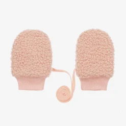 Jamiks Gloves & Mittens|Gloves & Mittens*Pale Pink Bouclé Mittens