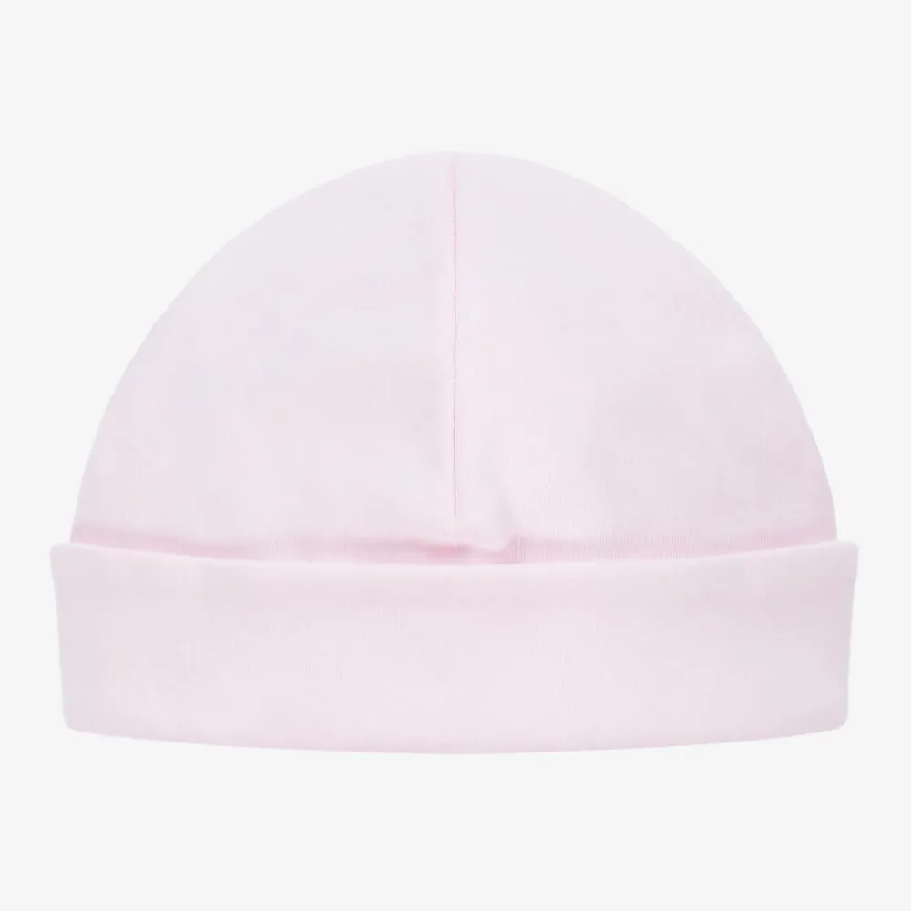 Laranjinha Hats*Pale Pink Cotton Baby Hat