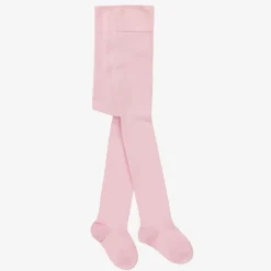 Falke Tights*Pale Pink Cotton Knit Baby Tights