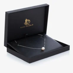 Raw Pearls Jewellery|Gifts*Pearl & Silver Necklace (45cm)