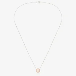 Raw Pearls Jewellery|Gifts*Pearl & Silver Necklace (45cm)