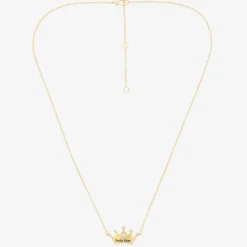 Treat Republic Jewellery|Gifts*Personalised Gold Plated Princess Necklace (49cm)