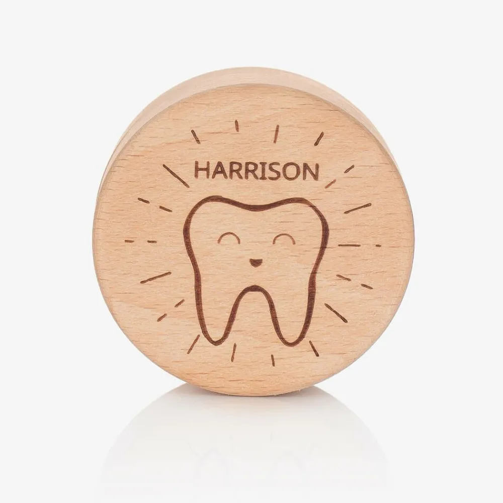 Treat Republic Gifts*Personalised Happy Smiles Tooth Fairy Box (5cm)