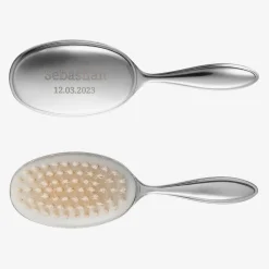Treat Republic Gifts*Personalised Silver Hairbrush & Comb Keepsake