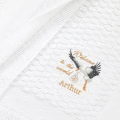 Paint My Dreams Gifts*Personalised Welcome To The World Blanket (88cm)