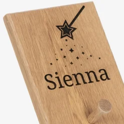 Treat Republic Nursery Accessories*Personalised Wooden Fairy Dust Peg Hook (18cm)