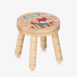Treat Republic Gifts|Nursery Accessories*Personalised Wooden Fox Stool