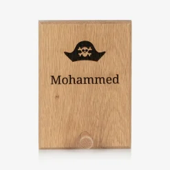 Treat Republic Gifts|Nursery Accessories*Personalised Wooden Pirate Hat Peg Hook (18cm)