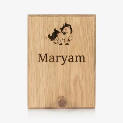 Treat Republic Nursery Accessories*Personalised Wooden Unicorn Peg Hook (18cm)