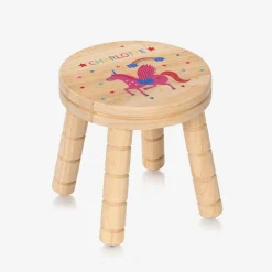 Treat Republic Gifts|Nursery Accessories*Personalised Wooden Unicorn Stool
