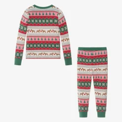Hatley Nightwear*Pink & Green Christmas Pyjamas