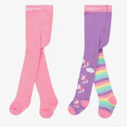 Playshoes Tights*Pink & Purple Tights (2 Pack)