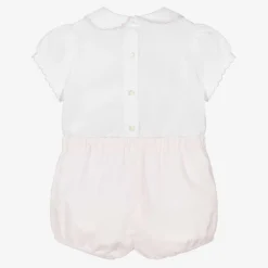 Sarah Louise Outfit Sets*Pink & White Buster Suit