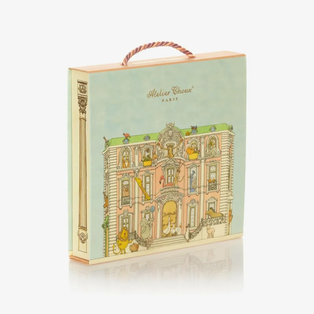 Atelier Choux Paris Sleeping Accessories*Pink Bloom Swaddle (97cm)