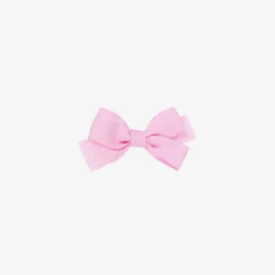 Peach Ribbons Hair Accessories*Pink Bow Hair Clip (7cm)