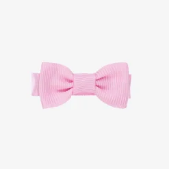 Peach Ribbons Hair Accessories*Pink Bow Hair Clip (5cm)