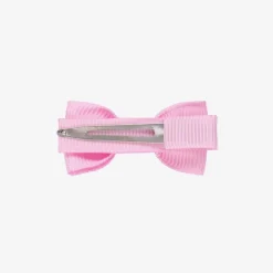 Peach Ribbons Hair Accessories*Pink Bow Hair Clip (5cm)