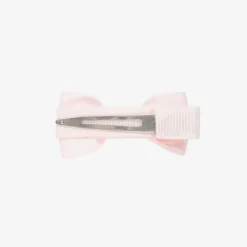 Peach Ribbons Hair Accessories*Pink Bow Hair Clip (5cm)