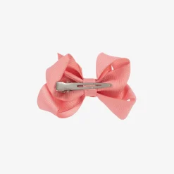 Bowtique London Hair Accessories*Pink Bow Hair Clip (7cm) DustyRose