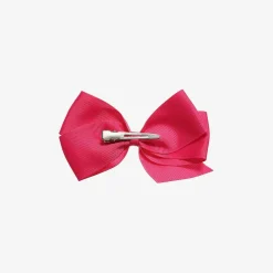 Peach Ribbons Hair Accessories*Pink Bow Hair Clip (12cm)