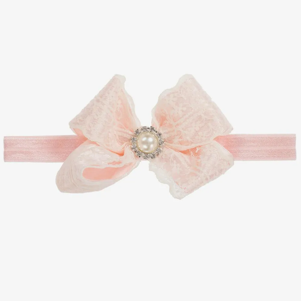 Cute Cute Hair Accessories*Pink Bow Headband (11cm)