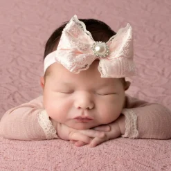 Cute Cute Hair Accessories*Pink Bow Headband (11cm)