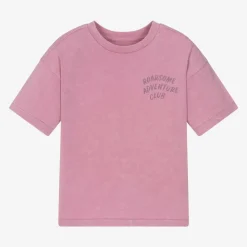 Roarsome Tops*Pink Bunny Organic Cotton T-Shirt