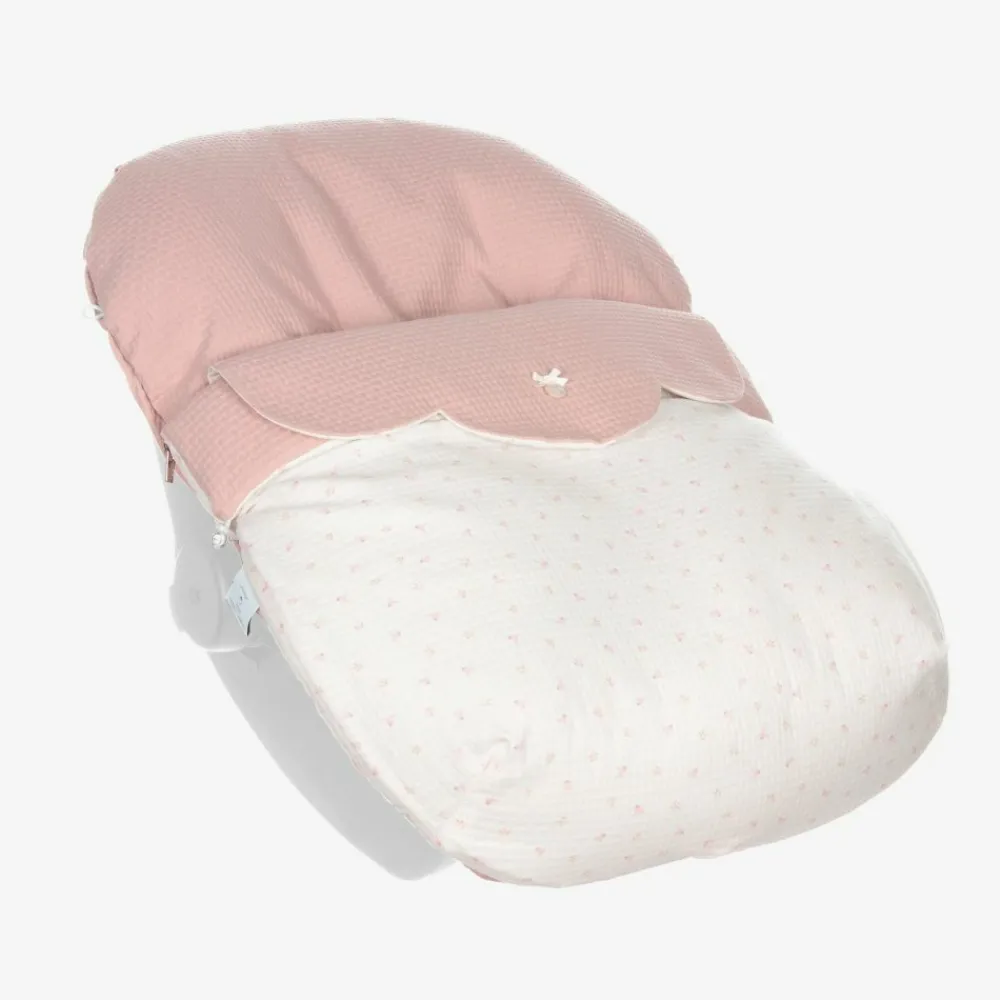 Uzturre Footmuffs*Pink Car Seat Baby Nest (75cm)