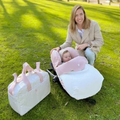 Uzturre Footmuffs*Pink Car Seat Baby Nest (75cm)