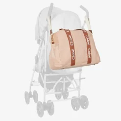 Chloé Gifts*Pink Corduroy Changing Bag (48cm)