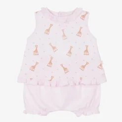 Kissy Kissy Outfit Sets|Outfit Sets*Pink Cotton Baby Shorts Set