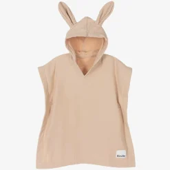 Elodie Towels & Robes|Towels & Robes*Pink Cotton Hooded Poncho Towel