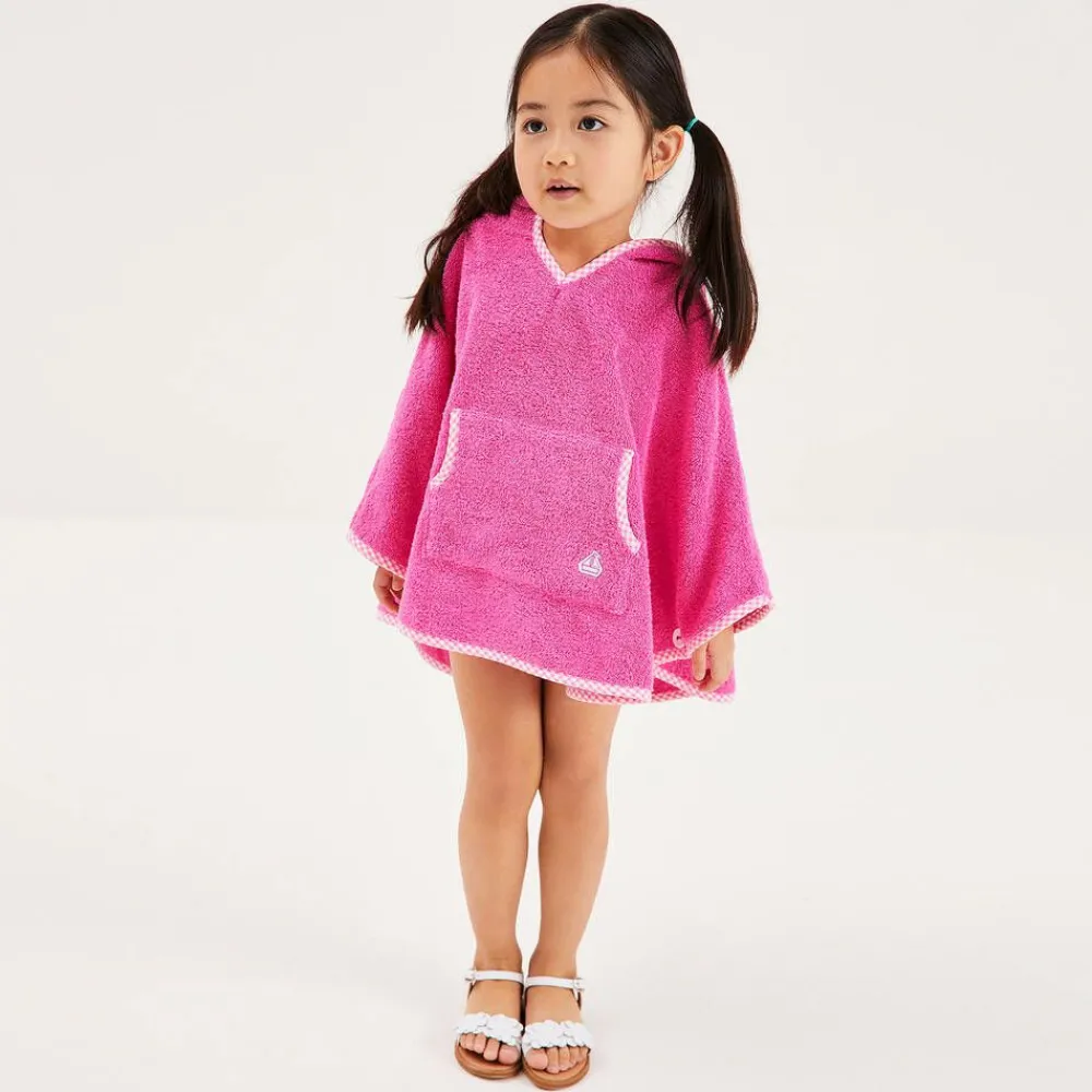 Mitty James Towels & Robes|Swimwear*Pink Cotton Towelling Poncho