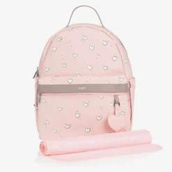 Mayoral Gifts*Pink Faux Leather Changing Backpack (37cm)