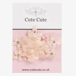 Cute Cute Hair Accessories*Pink Floral Hair Clip (7cm)