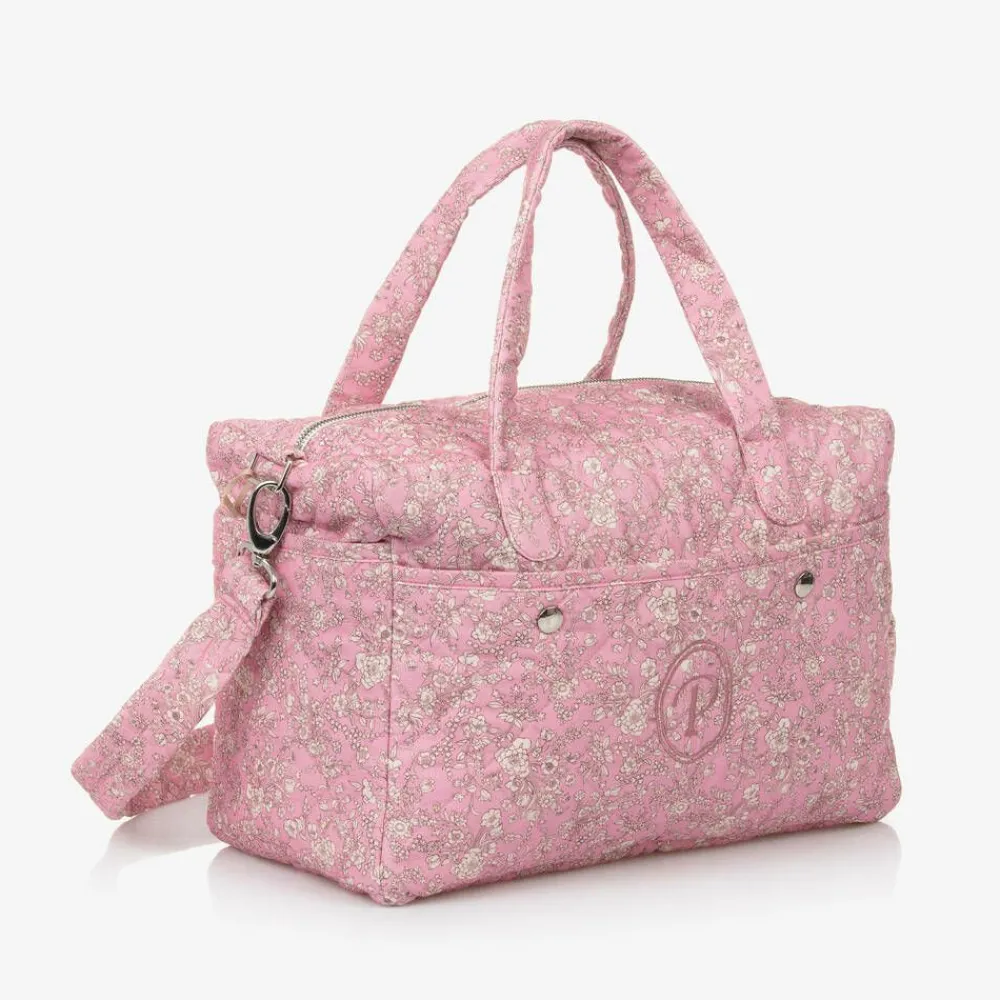 Patachou Bags*Pink Floral Liberty Print Changing Bag (35cm)