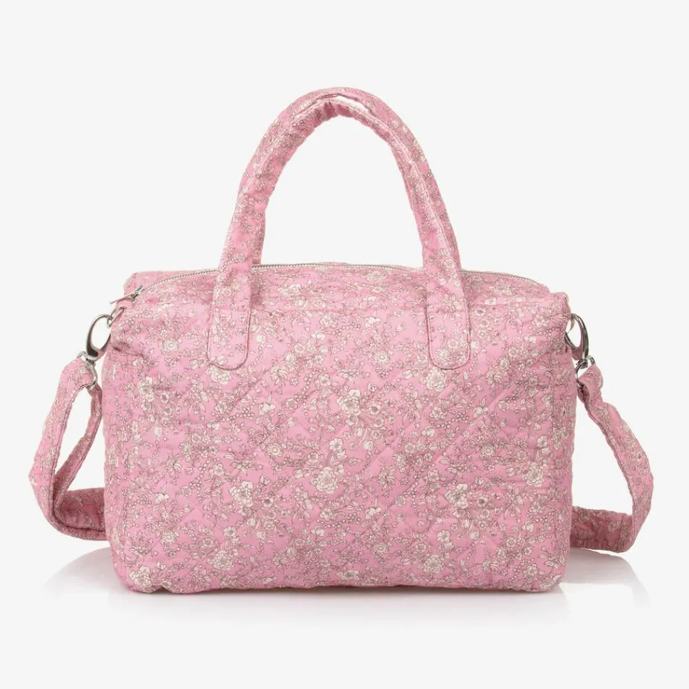 Patachou Bags*Pink Floral Liberty Print Changing Bag (35cm)