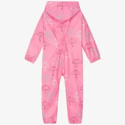 Mitty James Coats & Jackets*Pink Hooded Waterproof Umbrella Rainsuit