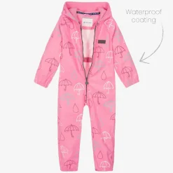 Mitty James Coats & Jackets*Pink Hooded Waterproof Umbrella Rainsuit