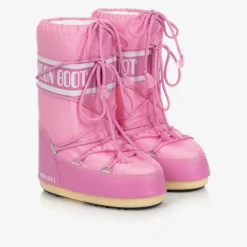 Moon Boot Snow Boots|Snow Boots*Pink Icon Nylon Snow Boots