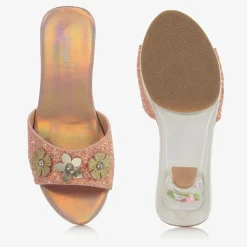 Souza Wedges & Heels|Wedges & Heels*Pink Iridescent Heeled Shoes