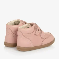 Bobux IWalk Trainers|Trainers*Pink Leather Velcro Boots