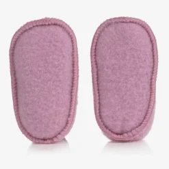 Joha Booties|Booties*Pink Merino Wool Baby Booties