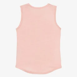 Smalls Merino Tops*Pink Merino Wool Vest Top