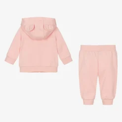 Moschino Baby Tracksuits*Pink Organic Cotton Tracksuit